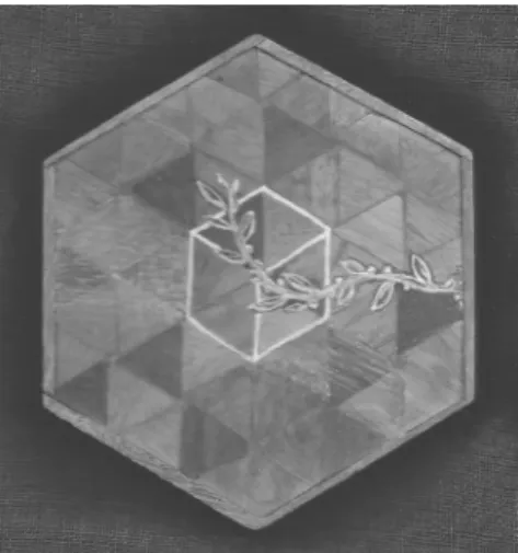 Fig. 2: Cube - Hexagon Visual Metaphor (A•Aech)