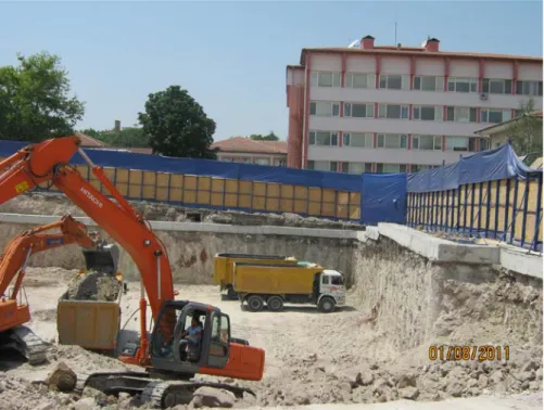 Şekil 1: İnşaat alanı 