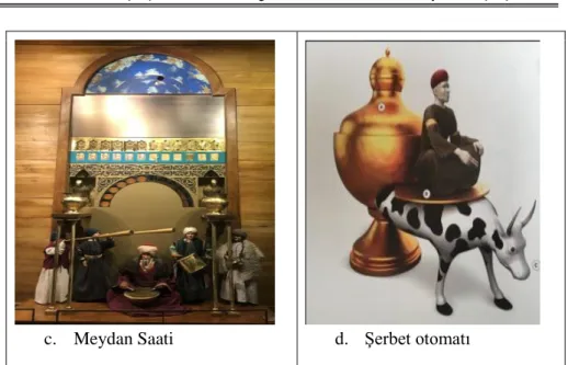 Şekil 2. Eğitim kapsamında verilen El-Cezerî eserleri 