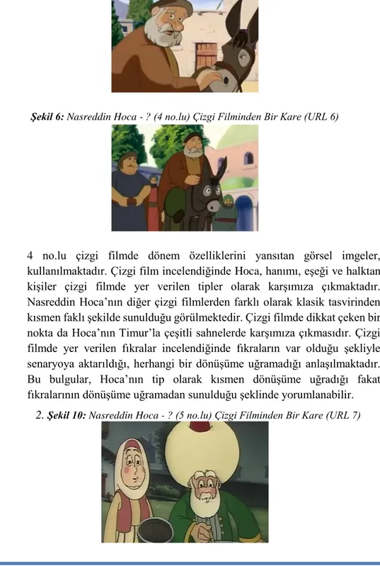 Şekil 6: Nasreddin Hoca - ? (4 no.lu) Çizgi Filminden Bir Kare (URL 6) 