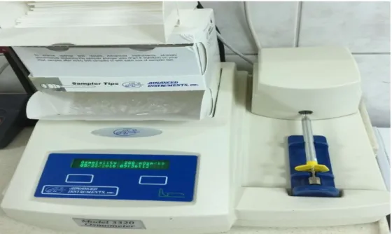 Şekil 3.1. The Advanced ® Model 3320 Micro- Osmometer 
