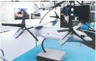 Figure 1.9     Bell Boeing Quad Tiltrotor (QTR) 