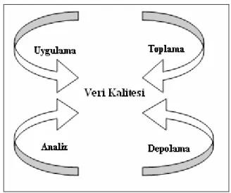 Şekil 2 Veri Kalitesi Yönetim Modeli 