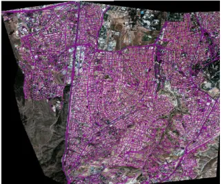 Şekil 8. Yol katmanı (Roads layer)     