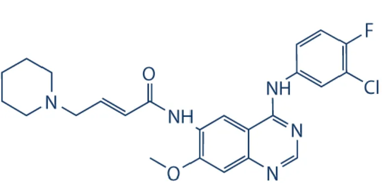 Şekil 6. Dacomitinib’in kimyasal yapısı (https://www.selleckchem.com/products/pf299804.html)  