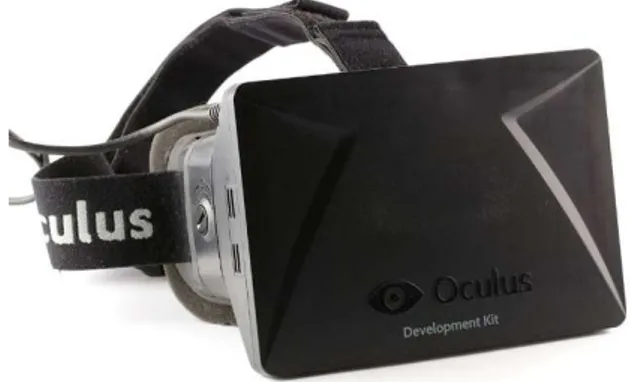 Şekil 2.6 Oculus Rift 'in 2013 yılında geliştirilen versiyonu  2.1.2 Medya Yayınlama Protokolü-RTSP 