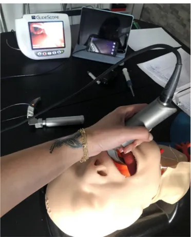 FIGURE 1. TruCorp intubation simulator model  used in the study.