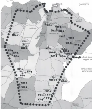 Figure 1- Map of Golbasi SEPA