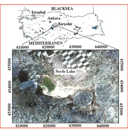 Figure 1- The location of the study area
