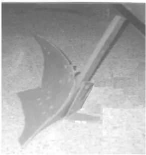 Figure 5. Designed plow bottom with the cutter