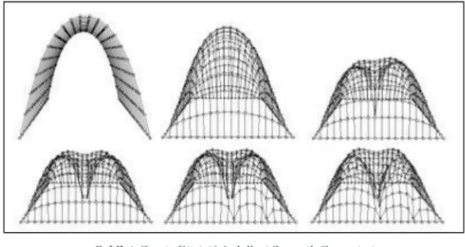 Şekil 4. Zincir Eğrisi Modelleri Şematik Gösterimi 