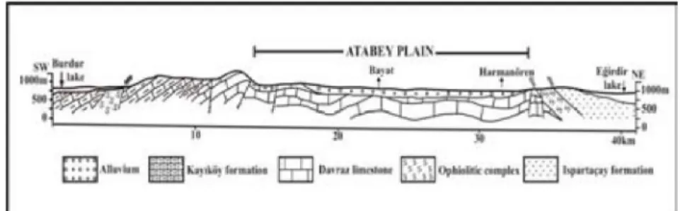 Figure 6. Geological cross section [11] 