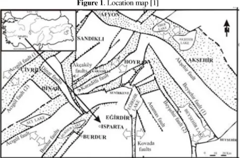 Figure 1. Location map [1] 