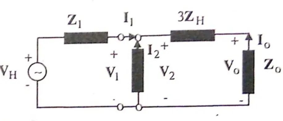 Şekil 2.7. İki faz-toprak kısa devresinde bileşen devre bağlantıları (Arifoğlu, 2002)