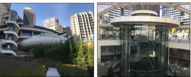 Figure 11. Interior-exterior relation / Spatial harmony (Original, 2019)  5-  Place-based Relationships 