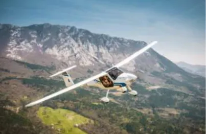 Şekil 3.8. Pipistrel Alpha Electro (Gaspari, vd., 2017). 