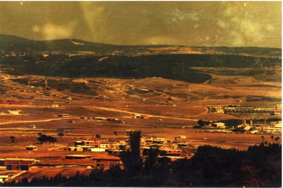 Şekil 5: 1987 Yılı Teferrüç Tepe ve Çevresi  Kaynak: Sultanbeyli Belediyesi Kültür İşleri Müdürlüğü Arşivi 