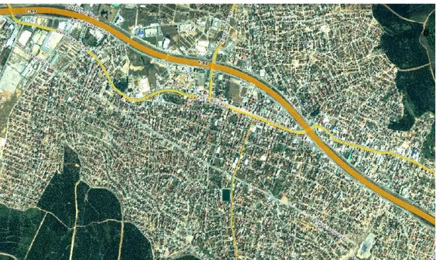 Şekil 9: 2006 Yılı Sultanbeyli İlçesi’nin Uydu Görüntüsü  Kaynak: İstanbul Şehir Rehberi İnternet Sitesi  