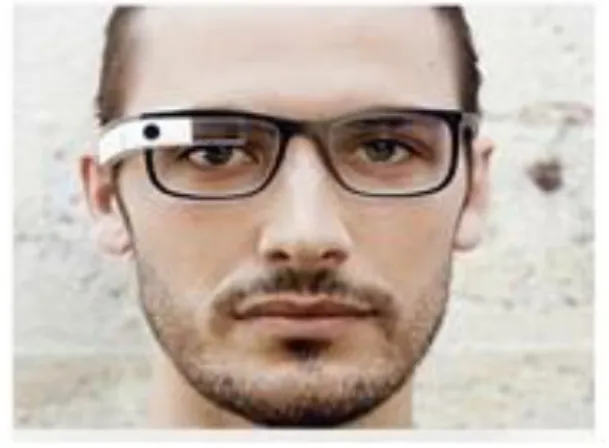 Şekil 2.5 : Google Glass görünümü [22] 