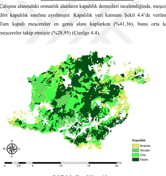 Şekil 4.4 : Kapalılık veri katmanı 
