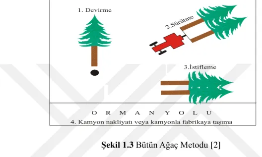 Şekil 1.3 Bütün Ağaç Metodu [2] 