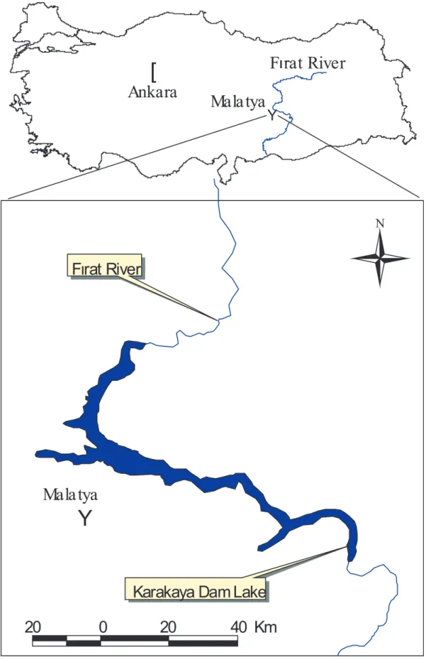 Fig 1. Map of study area.