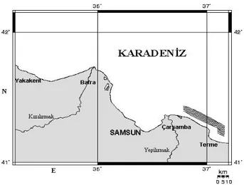 Şekil 1. Araştırma sahası 