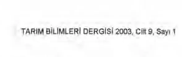 Çizelge 5. Ara ş t ı rma  alan ı nda su temin oran ı , mali yeterlilik oran ı , sürdürülebilir sulama alan ı   oran ı   ve tahsilat oran ı   de ğ erleri 