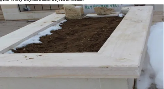 Şekil 6: Bey Böyrek/Bamsı Beyrek'in Mezarı