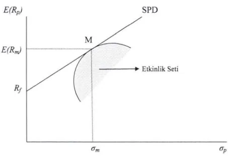 Şekil  4.  l.  Sermaye pazar  doğrusu. 