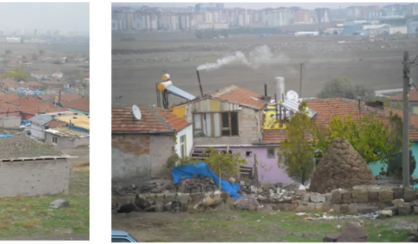 Foto 1: Oruçreis mahallesinin genel görümü Foto 2: Oruçreis mahallesinde Doğu Anadolu Bölgesinin 