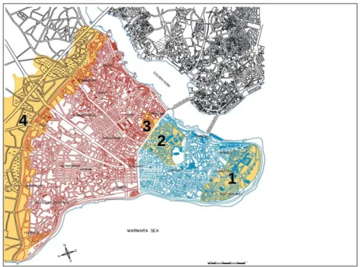 Figure 2.  The present World Heritage boundaries, as redefined in 1998-9 in collaboration with the UNESCO World Heritage  Centre