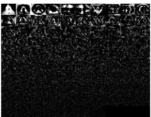 Figure 2.6 Eigen images 