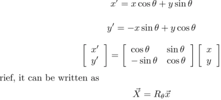 Figure 1. The plane evident with X 2 ; X 3 .