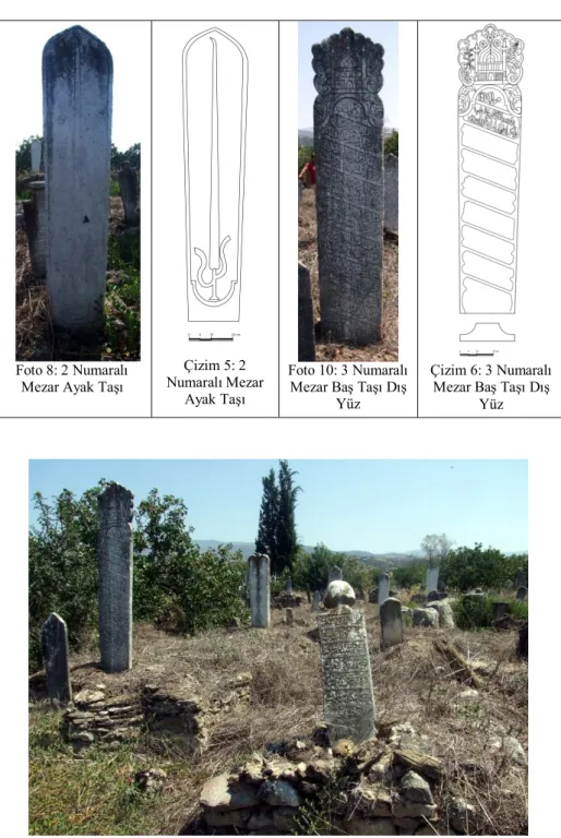Foto 8: 2 Numaralı  Mezar Ayak Taşı 
