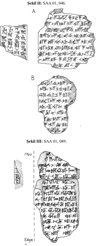 Şekil II: SAA 01, 046. 