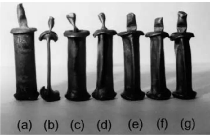Figure 5. The deformation of the flexible container under applied pressures.