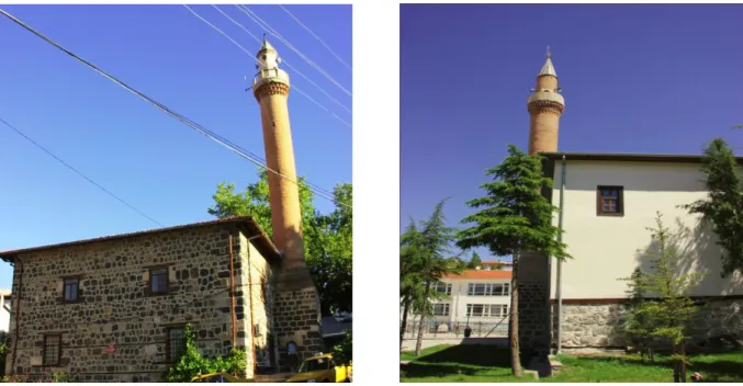 Foto 19. Killik Cami Ahşap Minaresi  Foto 20. Aktaş Cami Ahşap Minaresi 