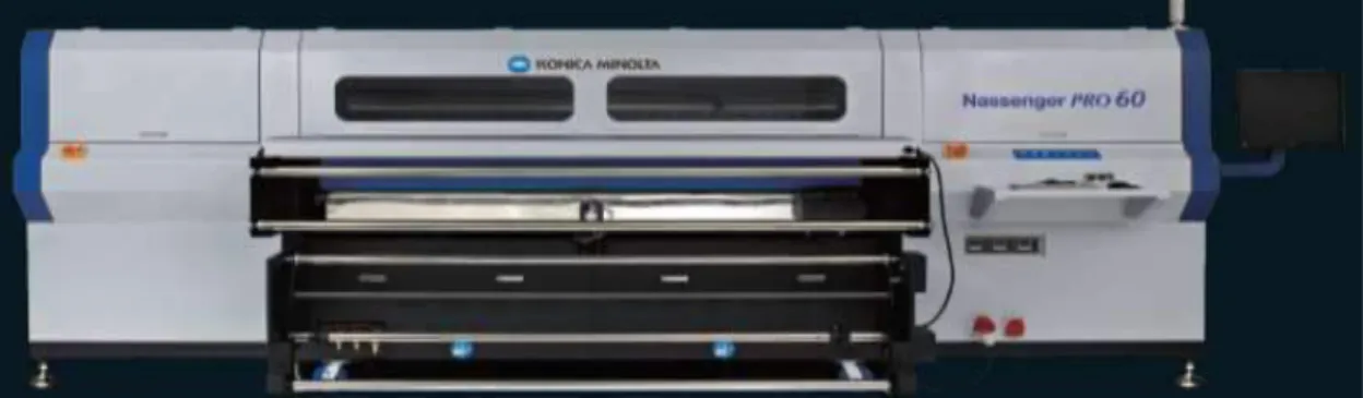 Figure 3. Digital Printing Machine (Konica Minolta Nassenger pro60) [11] 