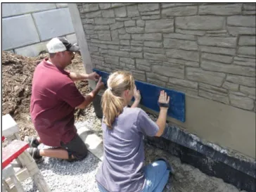 Figure 2. Raw wall surface. 