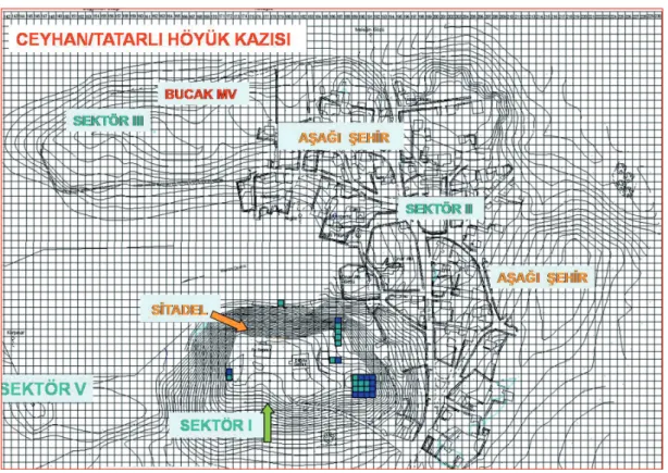 Fig. 8: Tatarlı Höyük. Topographic plan (© Tatarlı Höyük Project).