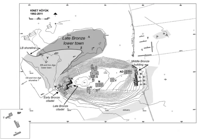 Fig. 9: Kinet Höyük. Topographic plan (© Kinet Höyük Project).