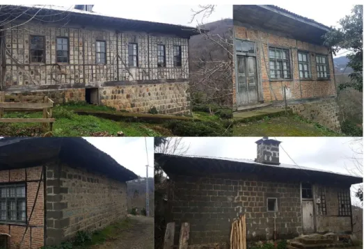 Şekil 4: Temel Duvarı (üstte) ve Kalkan Duvar (altta) Örnekleri 