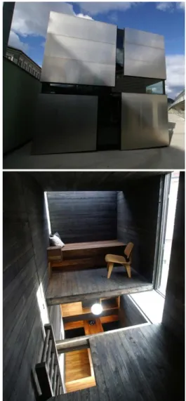 Şekil 12: Boxhome Plan ve Kesit  (URL 6) 