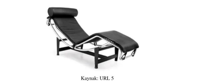 Şekil 4. Le Corbusier'in ‘dinlenme makinesi 