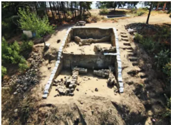 Fig. 8   Citadel, step trenches