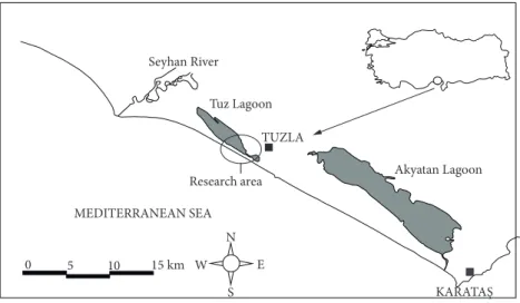 Figure 1. Geographic location of the study area.