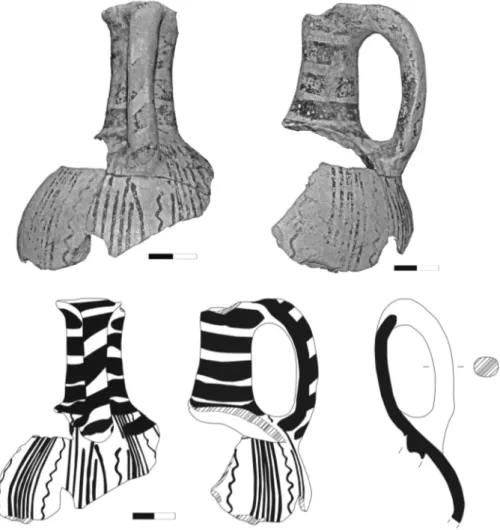 Fig. 2  A Fragment of Jug WP PLS (Drawing: Ebru incaman; Photo: M. Ali Öngen)