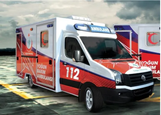 Şekil 2.5: Yoğun Bakım Ambulansı 
