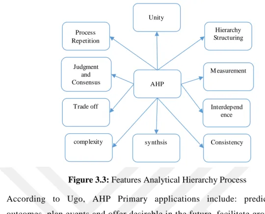 Figure 3.3: Features Analytical Hierarchy Process 